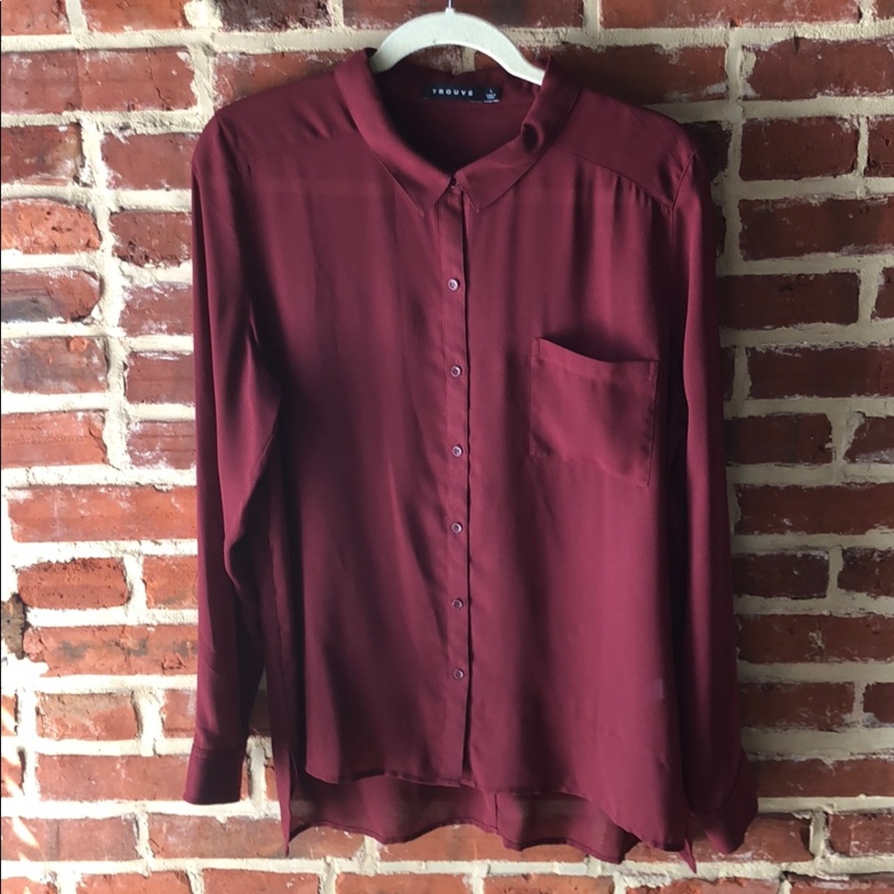 Trouve Button-Down Shirt